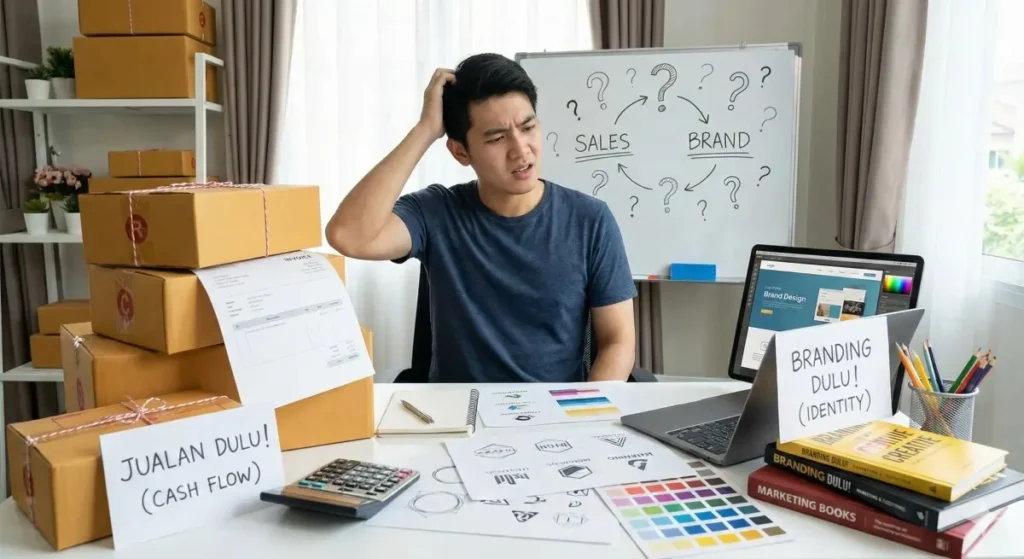Baru Mulai Bisnis, Jualan Dulu atau Branding Dulu