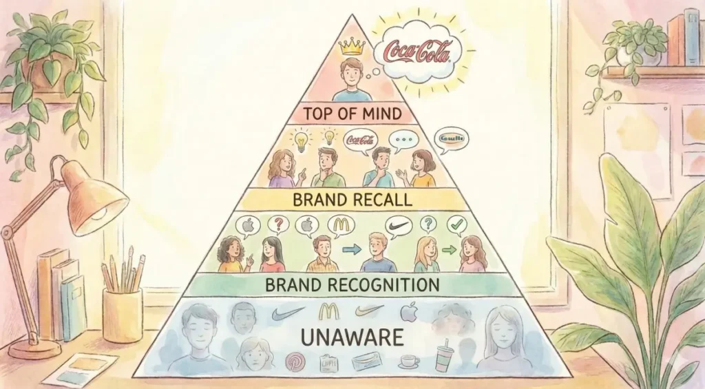 Brand Awareness Pyramid