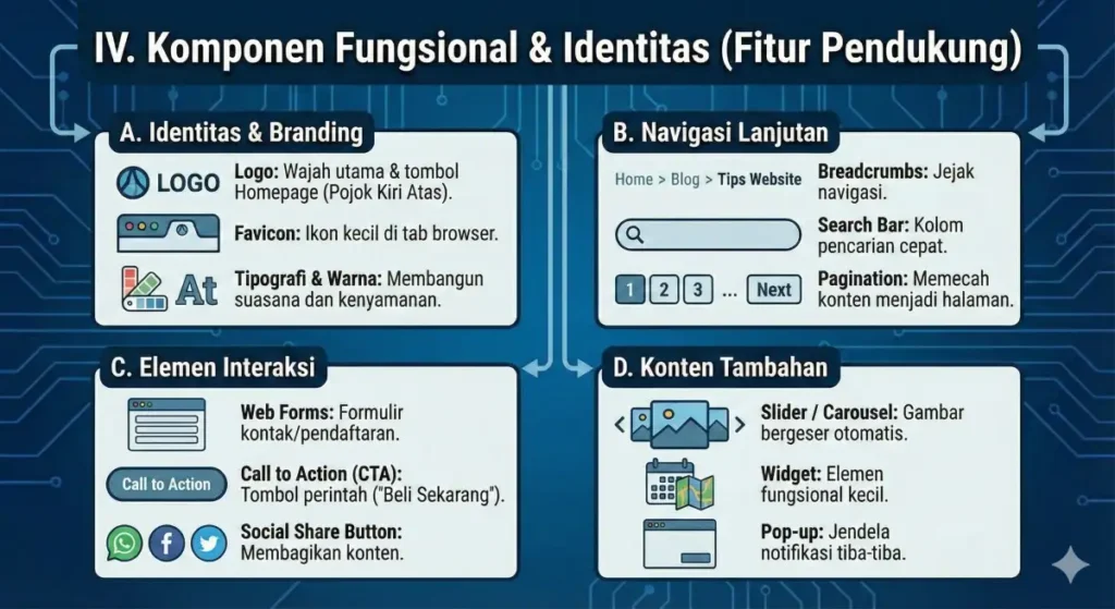 Elemen-elemen dalam website