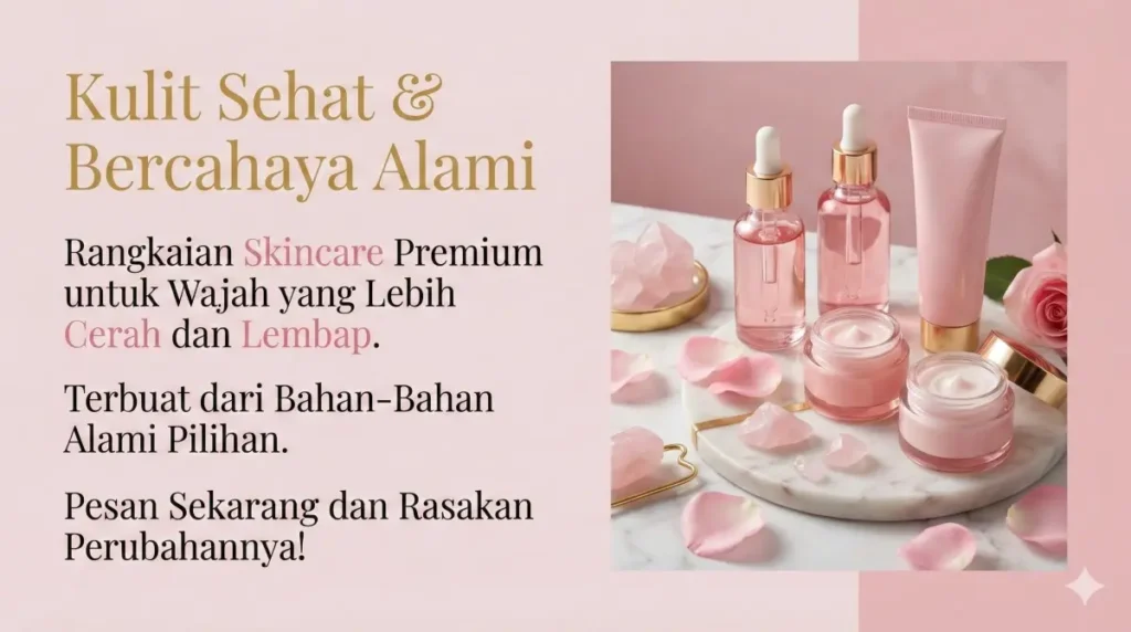 Kata-Kata Promosi Cream Wajah