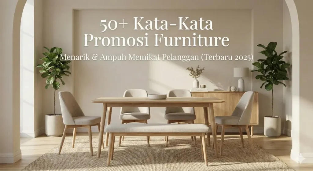 Kata-Kata Promosi Furniture