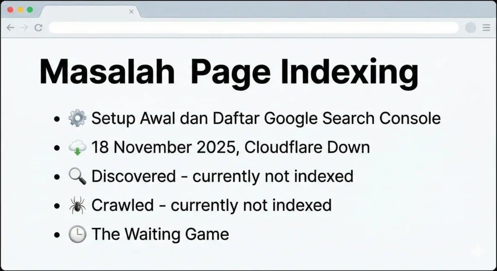 Mengatasi Masalah Indexing Google