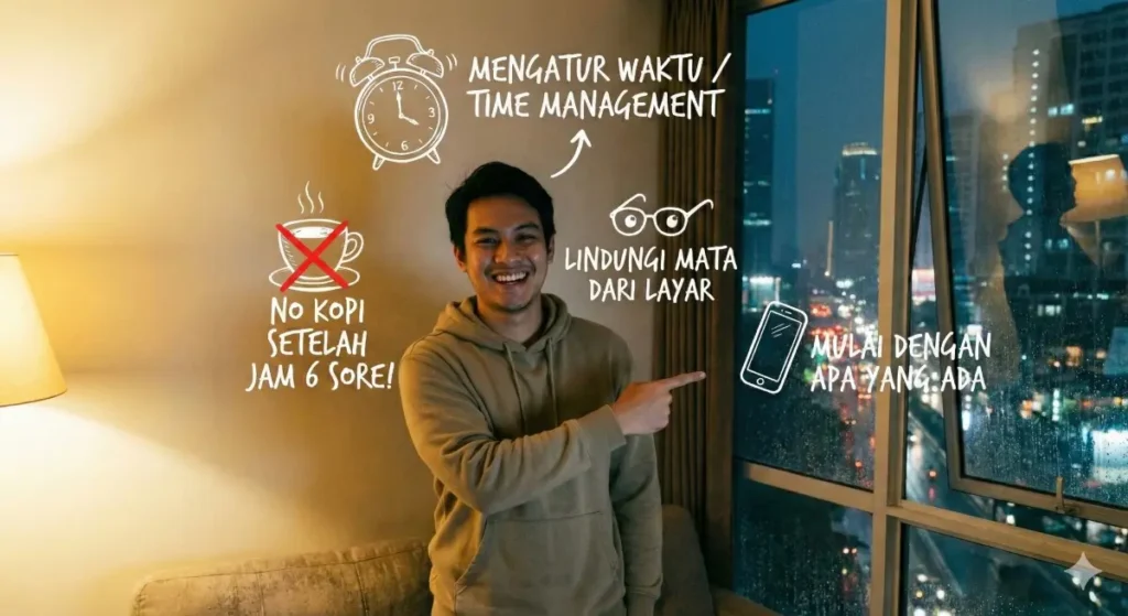 Tips Menjaga Tubuh saat Bekerja Malam Hari