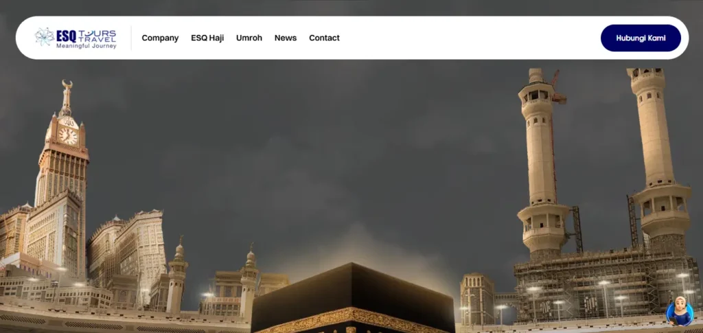 Website ESQ Tours