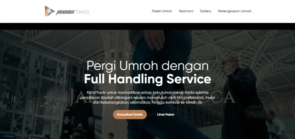 Website Jannah Travel