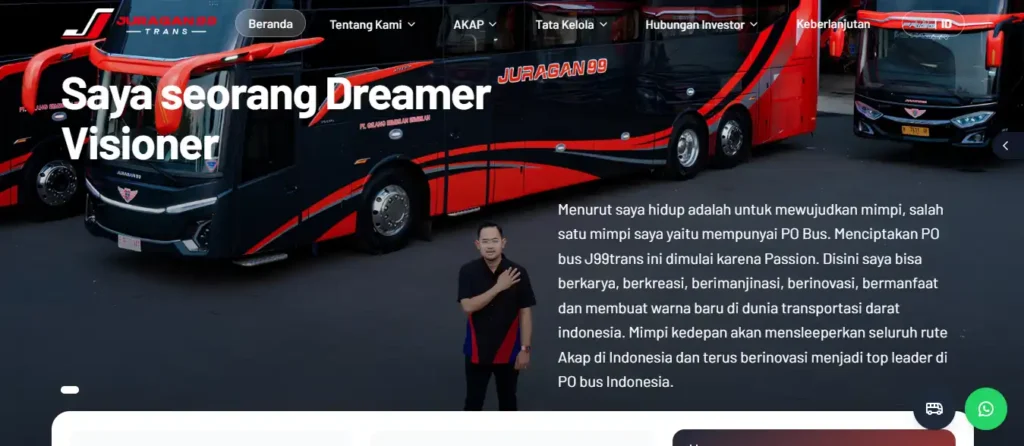 Website Juragan 99 Trans