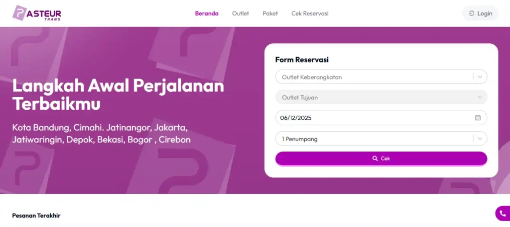 Website Pasteur Trans