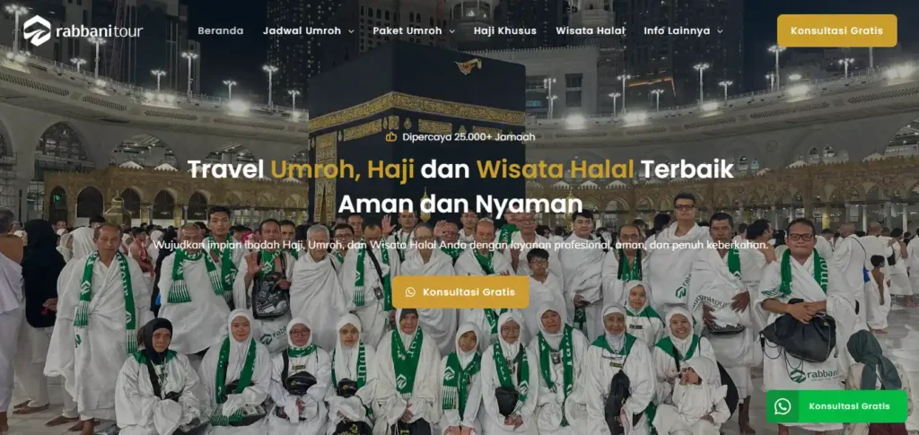 Website Rabbani Tour